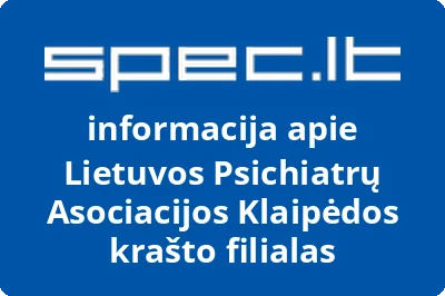 Lietuvos Psichiatrų Asociacijos Klaipėdos krašto filialas