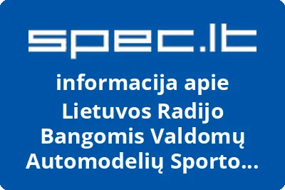 Lietuvos radijo bangomis valdomų automodelių sporto asociacija