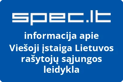 Lietuvos rašytojų sąjungos leidykla, VŠĮ