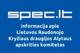 Lietuvos Raudonojo Kryžiaus draugijos Alytaus apskrities komitetas