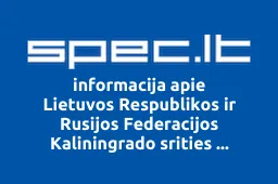 Lietuvos Respublikos ir Rusijos Federacijos Kaliningrado srities akademinių institucijų ir nevyriausybinių organizacijų asociacija iliustracija