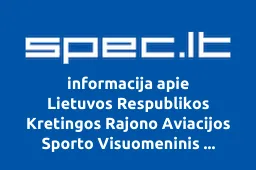 Lietuvos Respublikos Kretingos Rajono Aviacijos Sporto Visuomeninis Jaunimo Klubas Skrydis