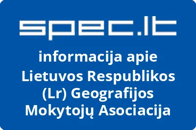 Lietuvos Respublikos geografijos mokytojų asociacija
