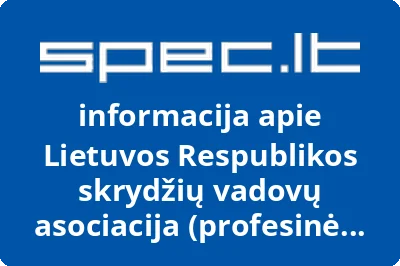 Lietuvos Respublikos skrydžių vadovų asociacija (profesinė sąjunga)