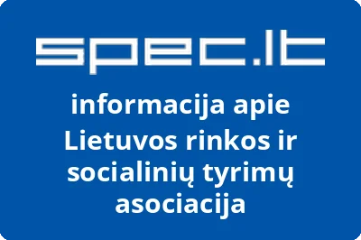 Lietuvos rinkos ir socialinių tyrimų asociacija