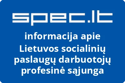 Lietuvos socialinių paslaugų darbuotojų profesinė sąjunga