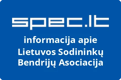 Lietuvos sodininkų bendrijų asociacija