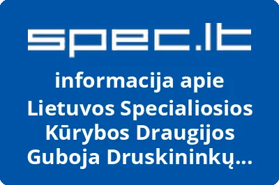 Lietuvos specialiosios kūrybos draugijos Guboja Druskininkų skyrius