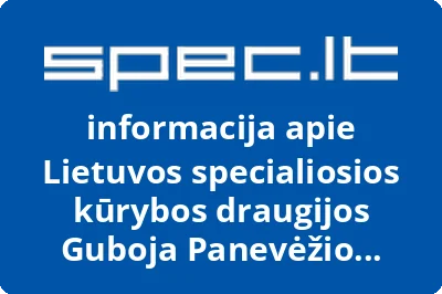 Lietuvos specialiosios kūrybos draugijos Guboja Panevėžio krašto atstovybė