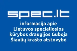 Lietuvos specialiosios kūrybos draugijos Guboja Šiaulių krašto atstovybė | spec.lt