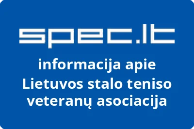 Lietuvos stalo teniso veteranų asociacija