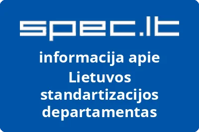 Lietuvos standartizacijos departamentas