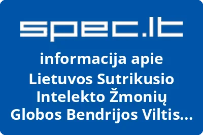 Lietuvos Sutrikusio Intelekto Žmonių Globos Bendrijos Viltis Lazdijų Padalinys
