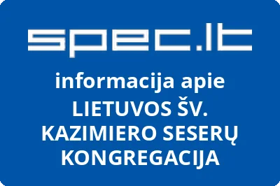 Lietuvos Šv. Kazimiero seserų kongregacija