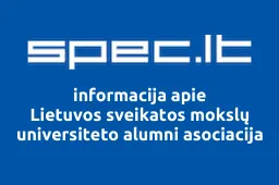 Lietuvos sveikatos mokslų universiteto alumni asociacija iliustracija