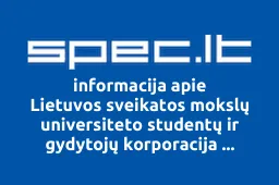 Lietuvos sveikatos mokslų universiteto studentų ir gydytojų korporacija Fraternitas Lituanica iliustracija