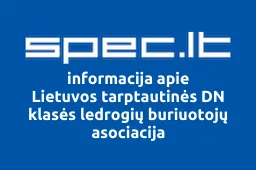 Lietuvos tarptautinės DN klasės ledrogių buriuotojų asociacija | spec.lt