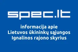 Lietuvos ūkininkų sąjungos Ignalinos rajono skyrius | spec.lt