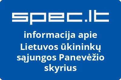 Lietuvos ūkininkų sąjungos Panevėžio skyrius