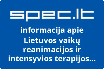 Lietuvos vaikų reanimacijos ir intensyvios terapijos gydytojų draugija