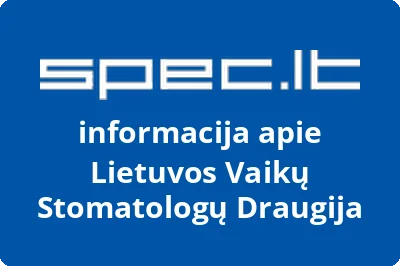 Lietuvos vaikų odontologų draugija