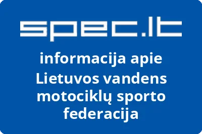 Lietuvos vandens motociklų sporto federacija
