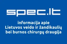 Lietuvos veido ir žandikaulių bei burnos chirurgų draugija | spec.lt