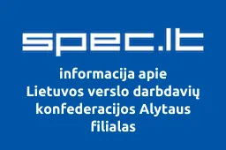 Lietuvos verslo darbdavių konfederacijos Alytaus filialas