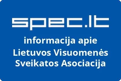 Lietuvos visuomenės sveikatos asociacija