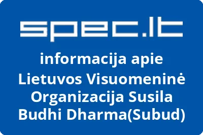 Lietuvos visuomeninė organizacija Susila Budhi DharmaSUBUD