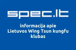 Lietuvos Wing Tsun kungfu klubas | spec.lt