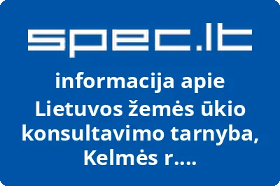 Lietuvos žemės ūkio konsultavimo tarnyba, Kelmės r. konsultavimo biuras