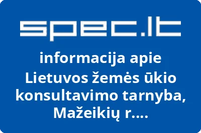 Lietuvos žemės ūkio konsultavimo tarnyba, Mažeikių r. konsultavimo biuras