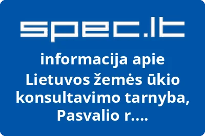 Lietuvos žemės ūkio konsultavimo tarnyba, Pasvalio r. konsultavimo biuras