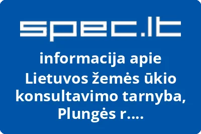 Lietuvos žemės ūkio konsultavimo tarnyba, Plungės r. konsultavimo biuras