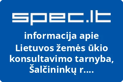 Lietuvos žemės ūkio konsultavimo tarnyba, Šalčininkų r. konsultavimo biuras