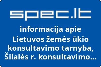 Lietuvos žemės ūkio konsultavimo tarnyba, Šilalės r. konsultavimo biuras