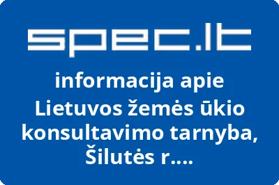 Lietuvos žemės ūkio konsultavimo tarnyba, Šilutės r. konsultavimo biuras