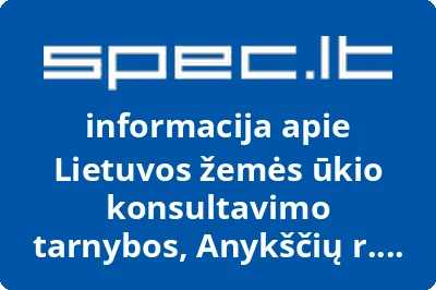Lietuvos žemės ūkio konsultavimo tarnybos, Anykščių r. konsultavimo biuras