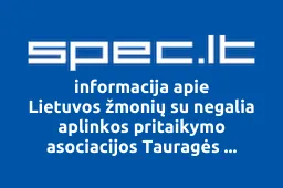 Lietuvos žmonių su negalia aplinkos pritaikymo asociacijos Tauragės apskrities skyrius | spec.lt
