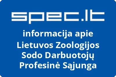 Lietuvos Zoologijos Sodo Darbuotojų Profesinė Sąjunga