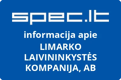 LIMARKO LAIVININKYSTĖS KOMPANIJA, AB