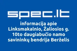 Linksmakalnio, Žaliosios g. 10to daugiabučio namo savininkų bendrija Berželis | spec.lt