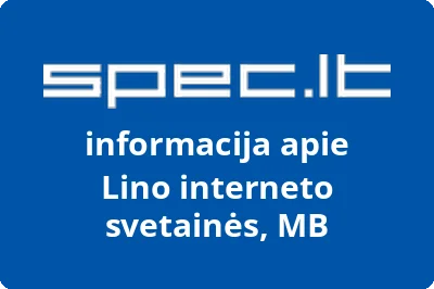 Lino interneto svetainės, MB