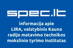 LIRA, valstybinis Kauno radijo matavimo technikos mokslinio tyrimo institutas