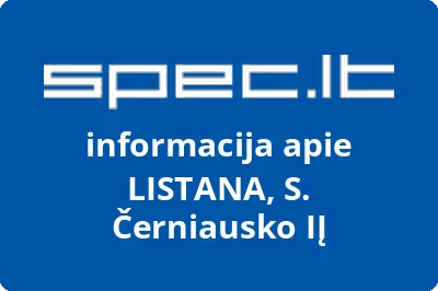 LISTANA, S. Černiausko, IĮ