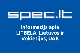 LITBELA, Lietuvos ir Vokietijos, UAB | spec.lt