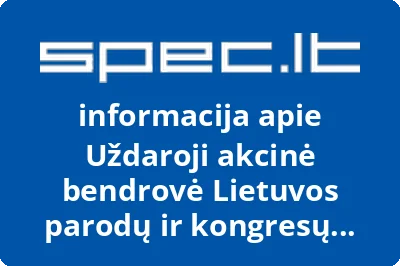 Lietuvos parodų ir kongresų centras Litexpo, UAB