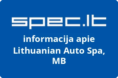 Lithuanian Auto Spa, MB | spec.lt