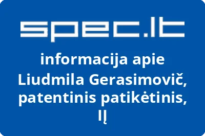 Liudmila Gerasimovič, patentinis patikėtinis, IĮ